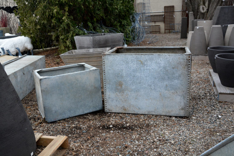 Galvanized Troughs With Reinforced Corners Detroit Garden Works