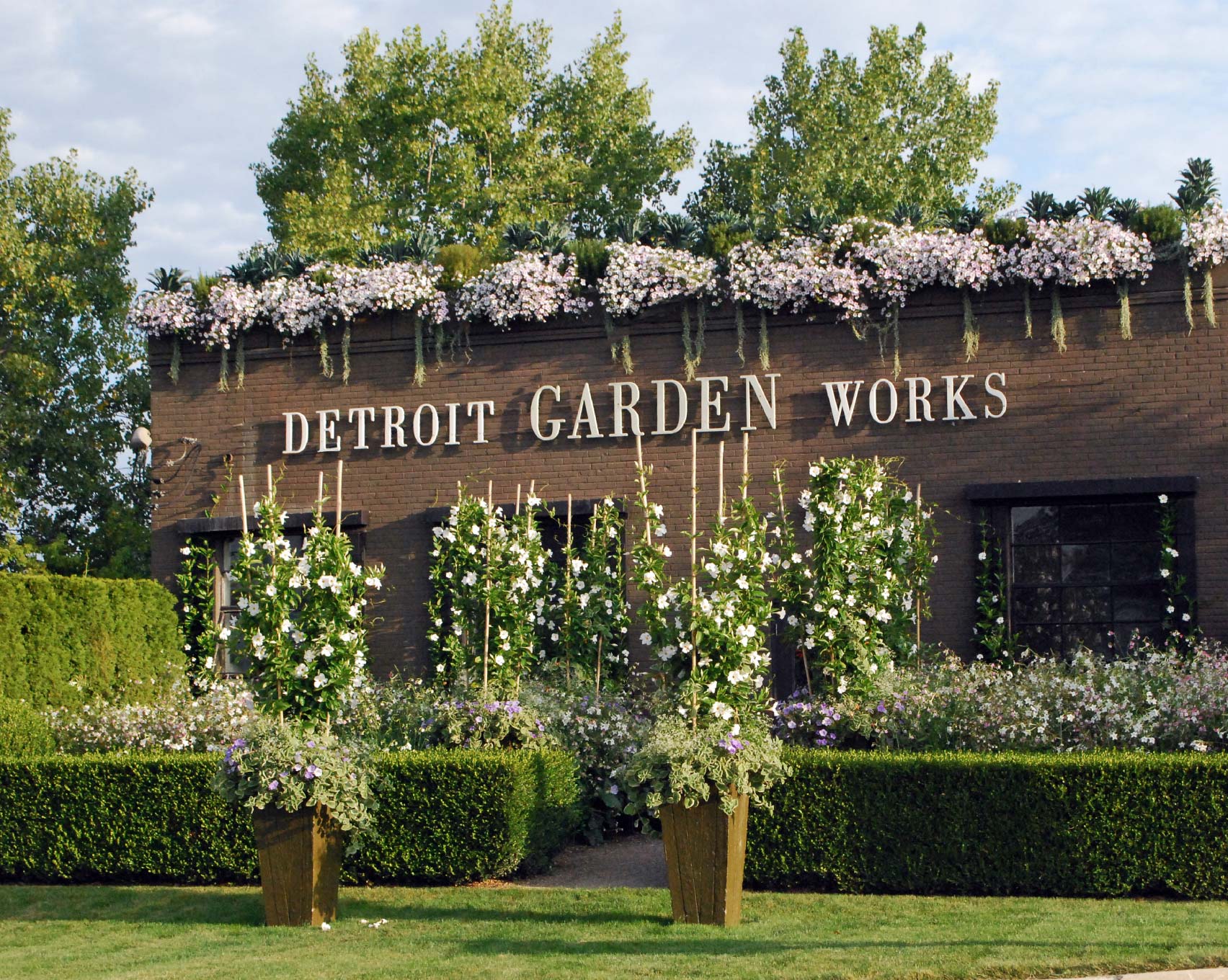 detroit garden works holiday open house