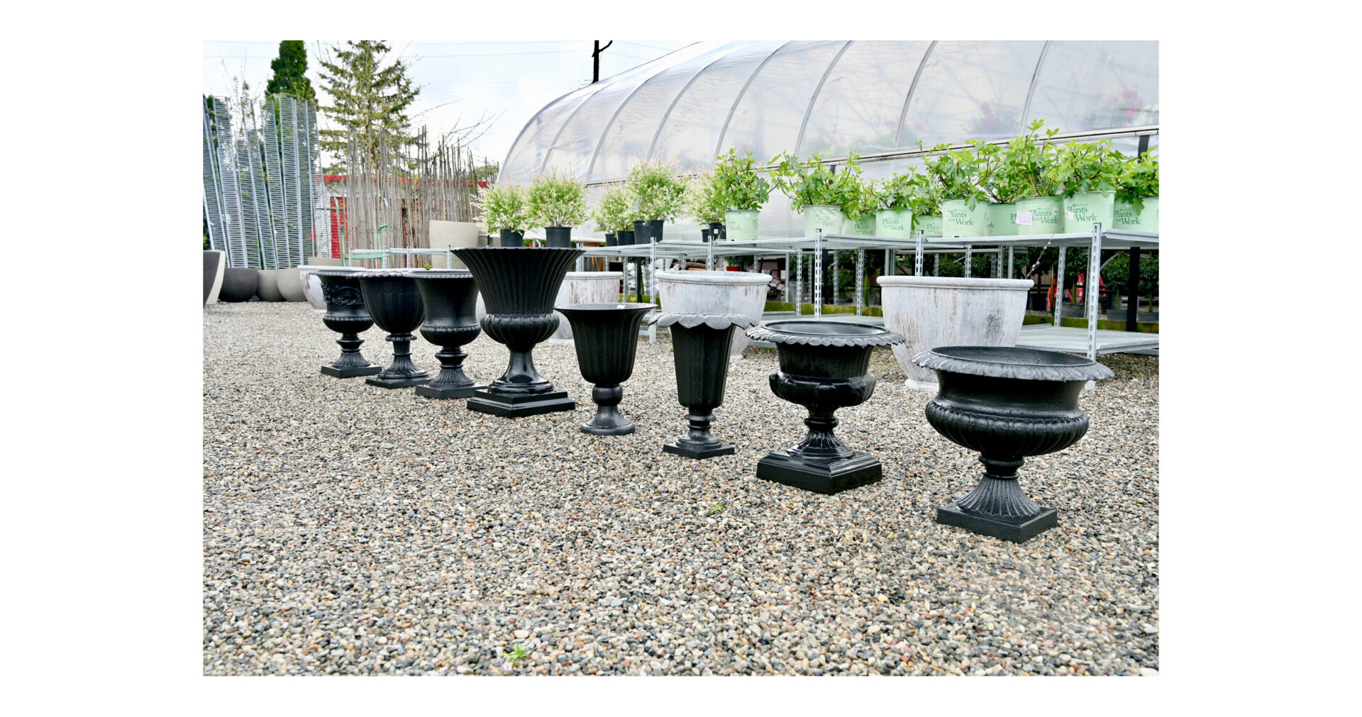 Cast Aluminum Urns