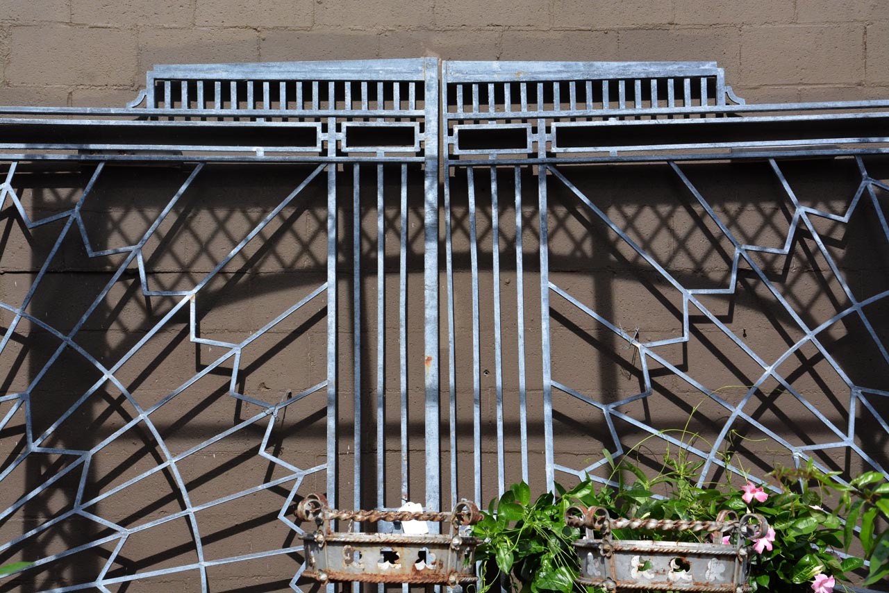French Deco-Style Gates | Detroit Garden Works