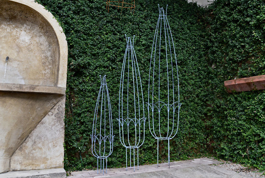 Steel Seed Pod Topiary Form