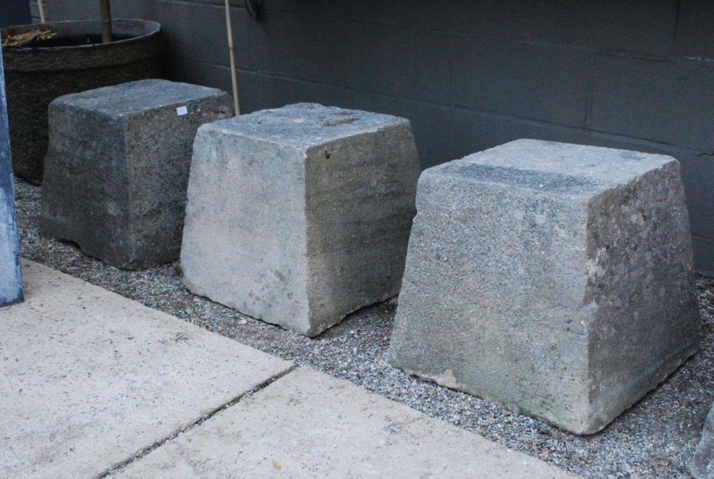 Vintage Stone Pedestals