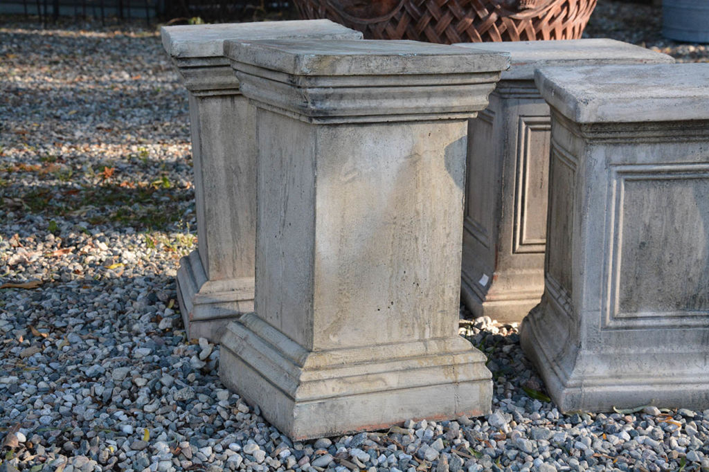 Concrete Pedestal | Detroit Garden Works