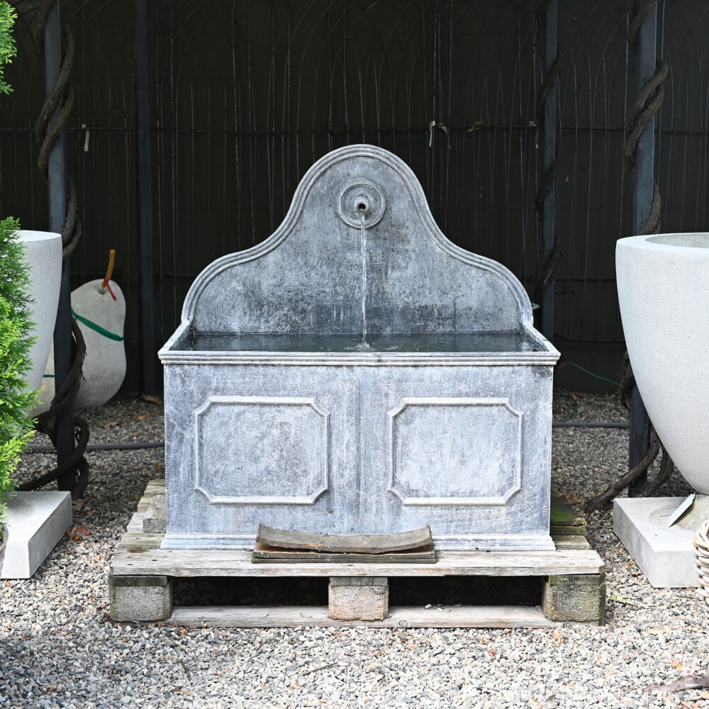 English Lead Panel Fountain