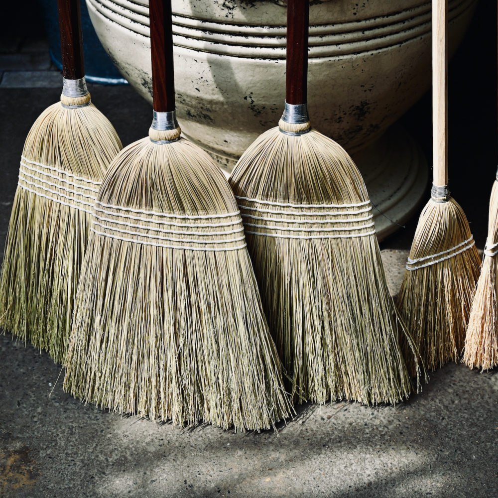 Black Ash & Walnut Brooms
