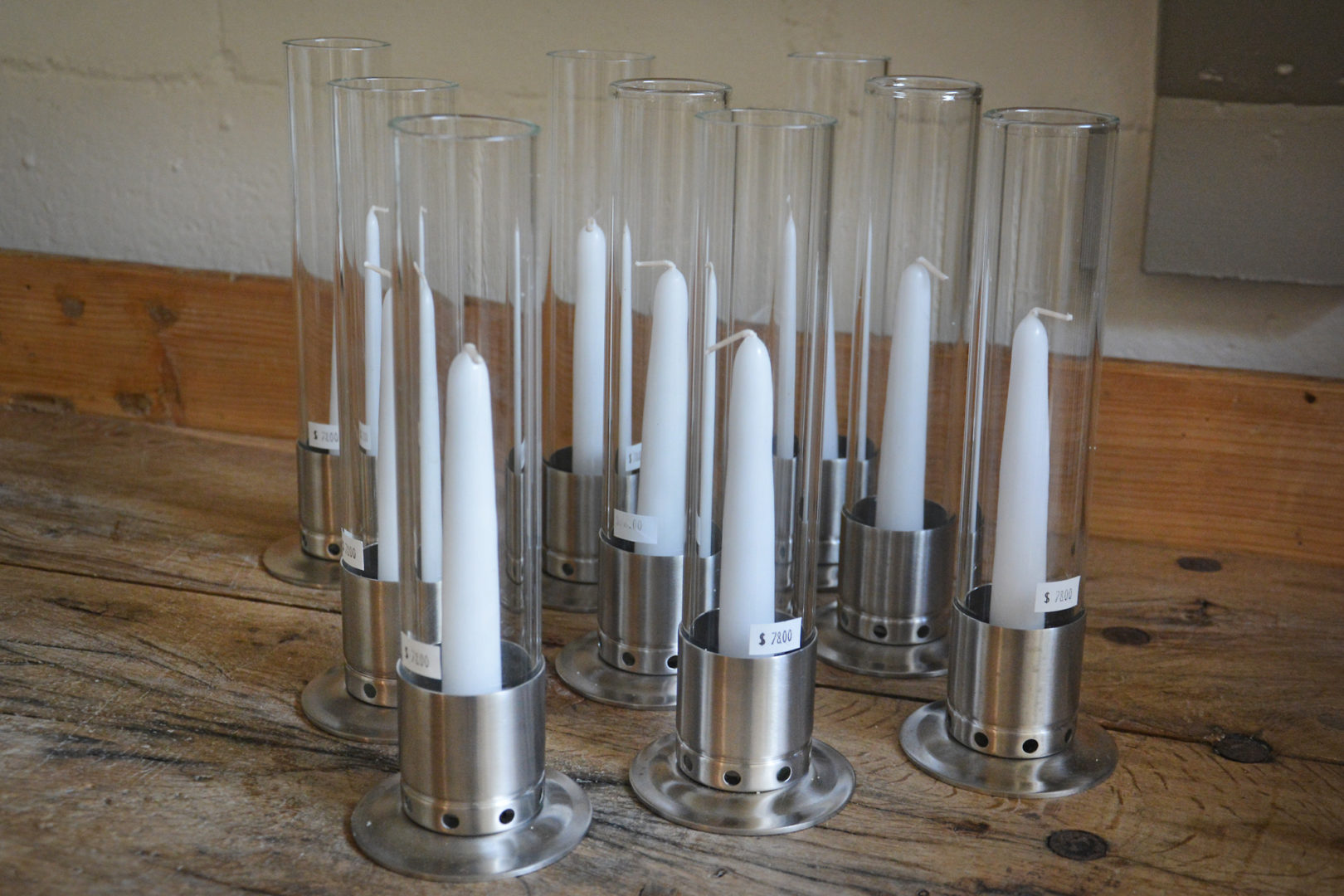 Stainless Steel Vented Candleholder