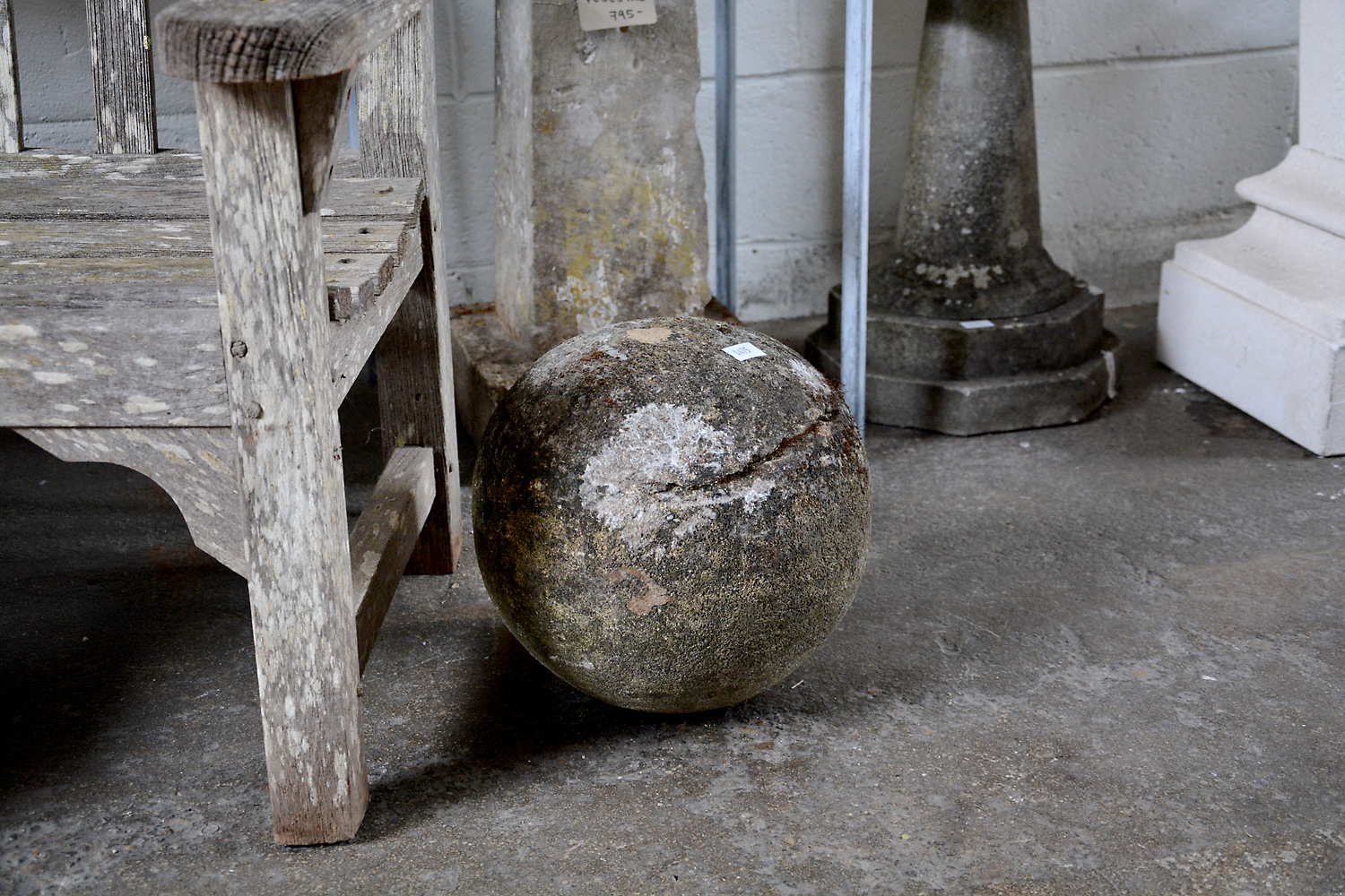 english-stone-sphere-detroit-garden-works