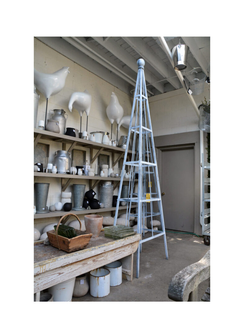 Galvanized Steel Pyramidal Obelisk