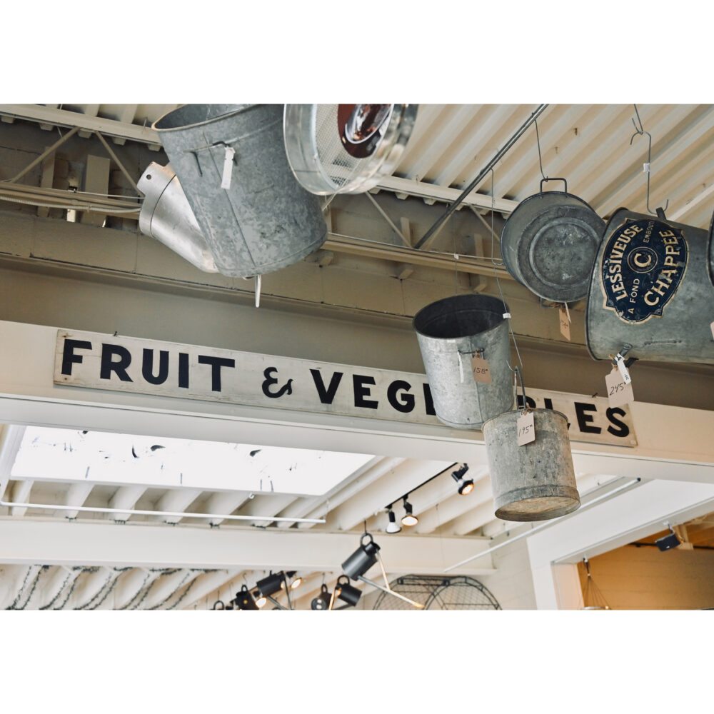 Fruit & Vegetables Sign