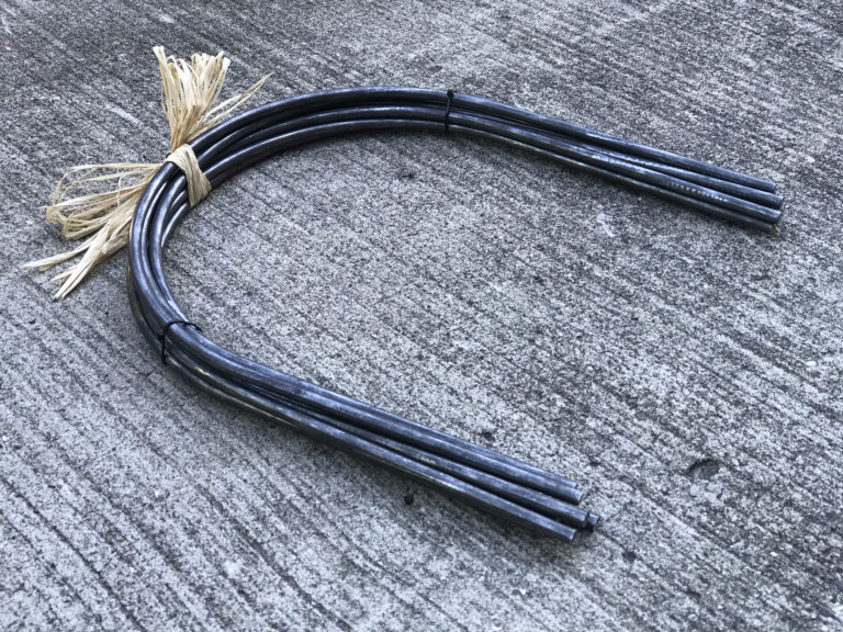 HeavyDuty 3/8″ Steel Rod Edging Hoops Detroit Garden Works