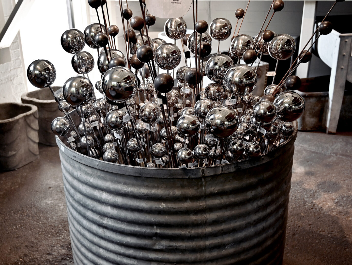 Stainless Steel Sphere Stake