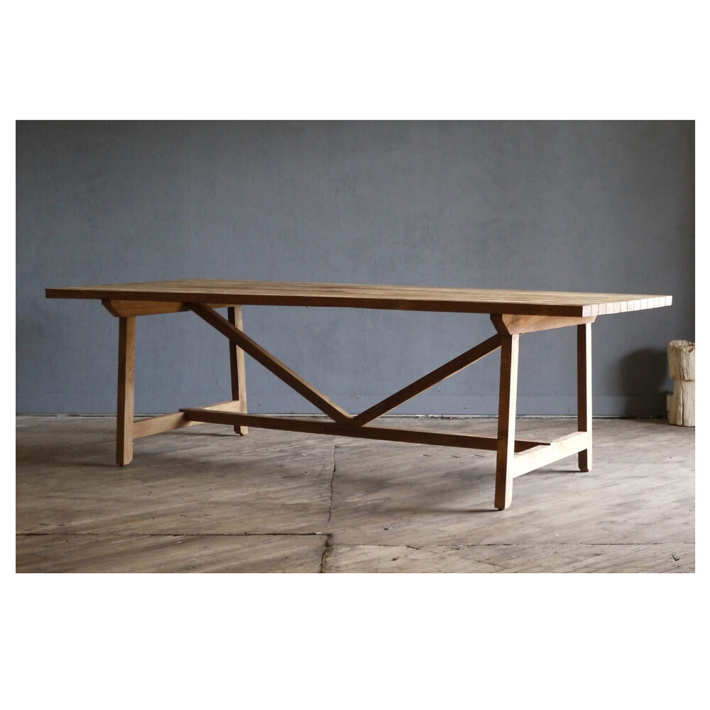 Reclaimed Teak Farm Table
