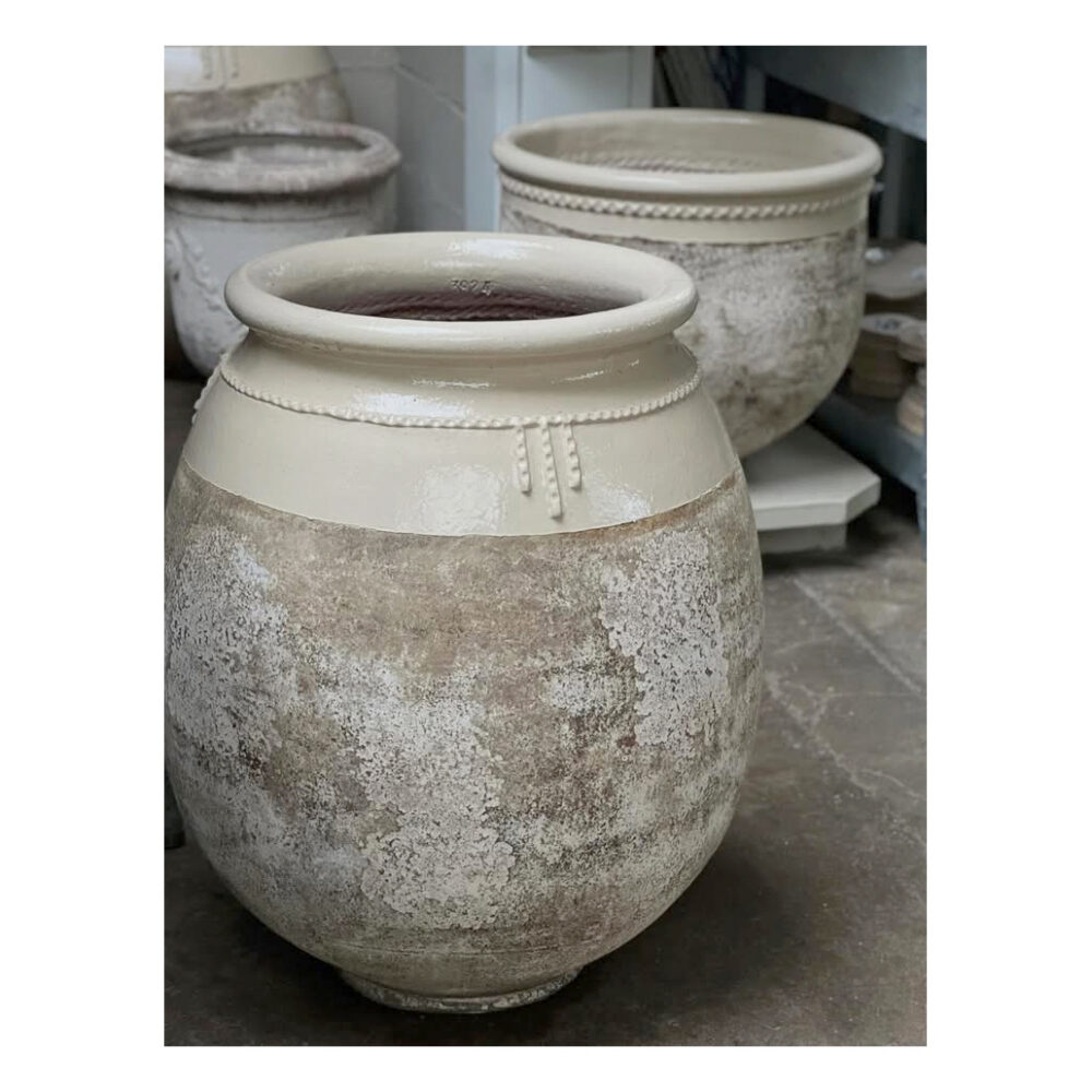 French Terra Cotta Drop Jar
