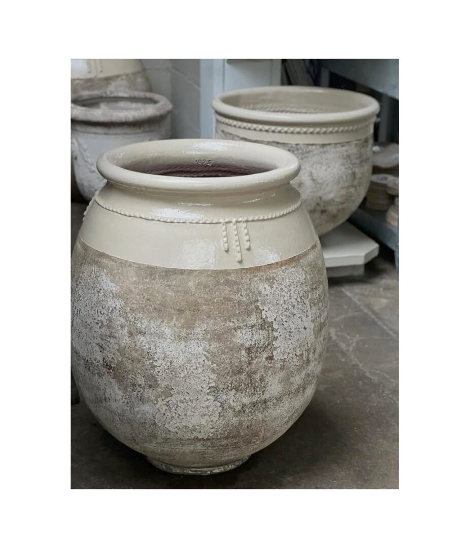 French Terra Cotta Drop Jar