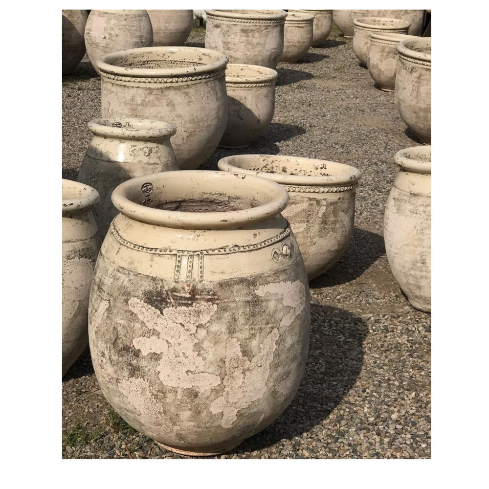 French Terra Cotta Drop Jar