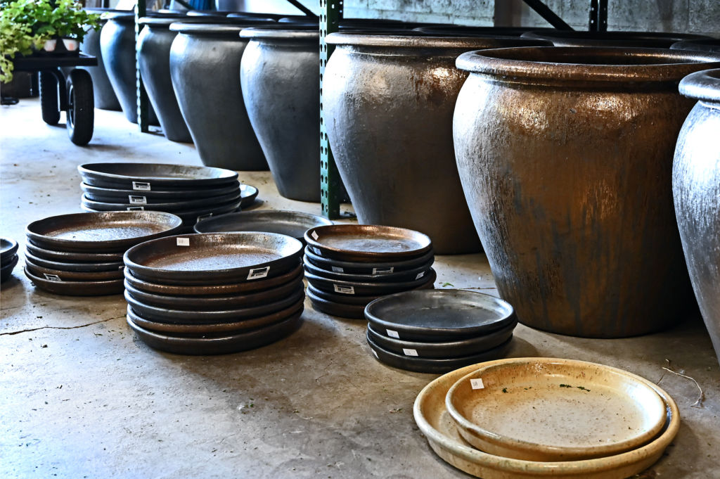 Glazed Stoneware Saucers