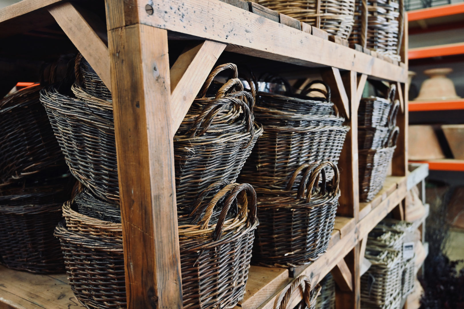 Nested Lined Baskets