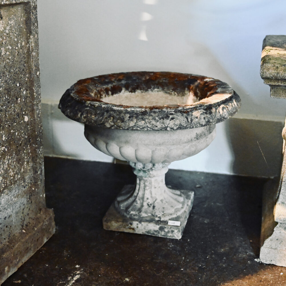 English Cast Stone Urns