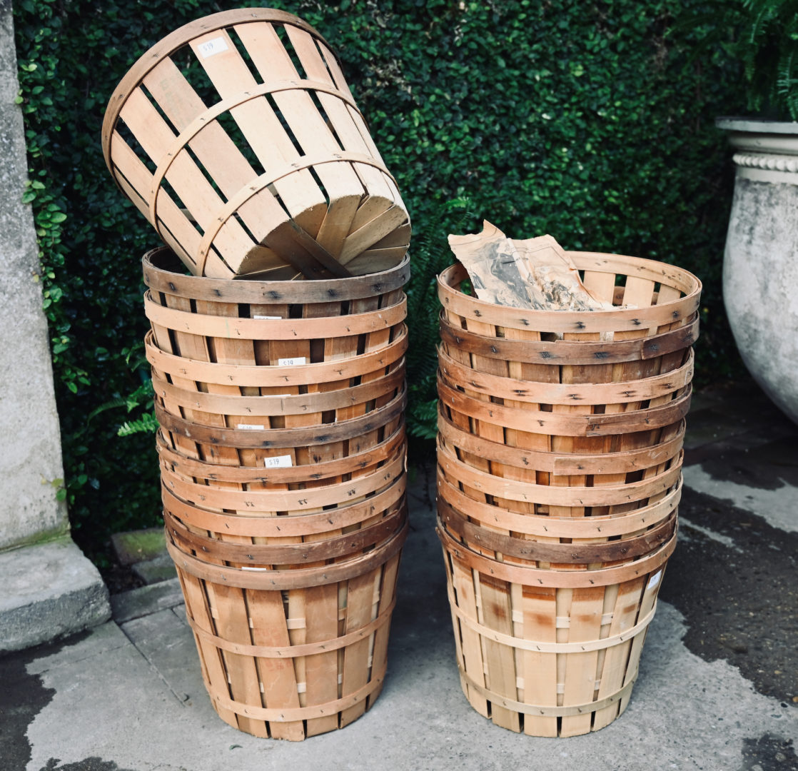 Vintage Half Peck Baskets