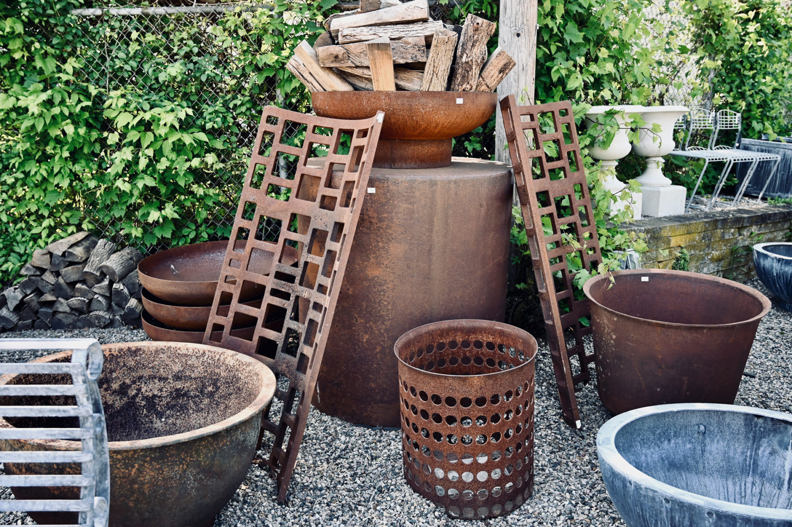 Cast Iron Geometric Grates