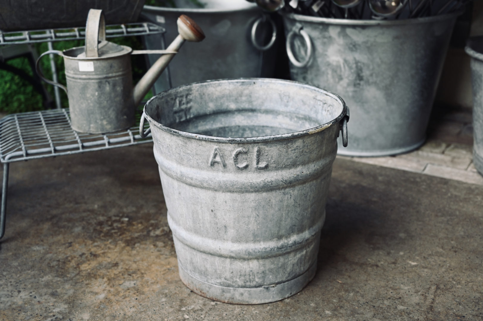 ACL Galvanized Bucket