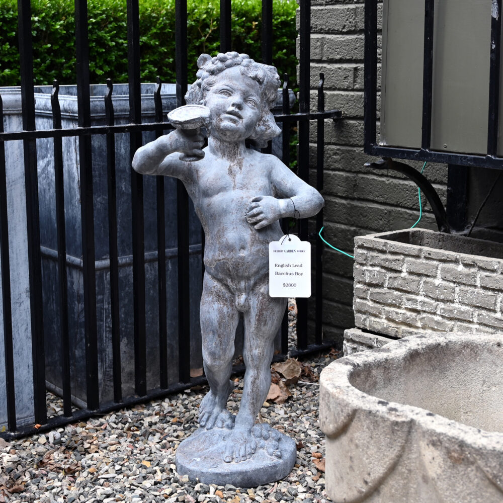 English Lead Bacchus Boy