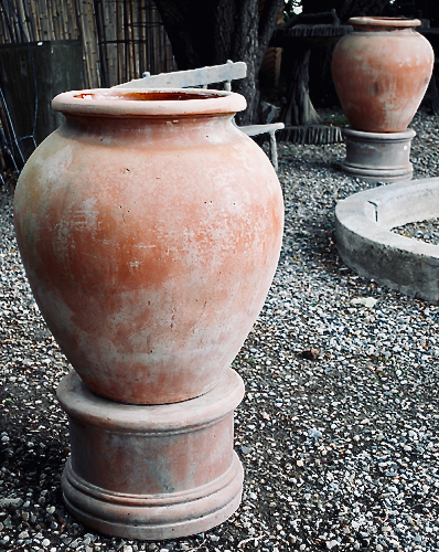 Italian Terra Cotta Tuscan Jar