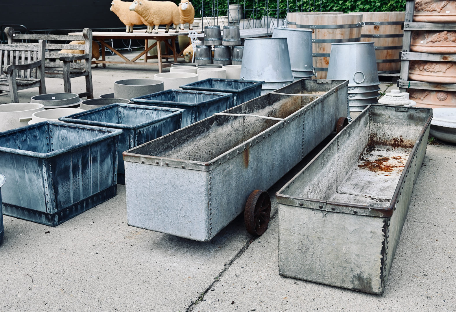 10′ Trough with Wheels