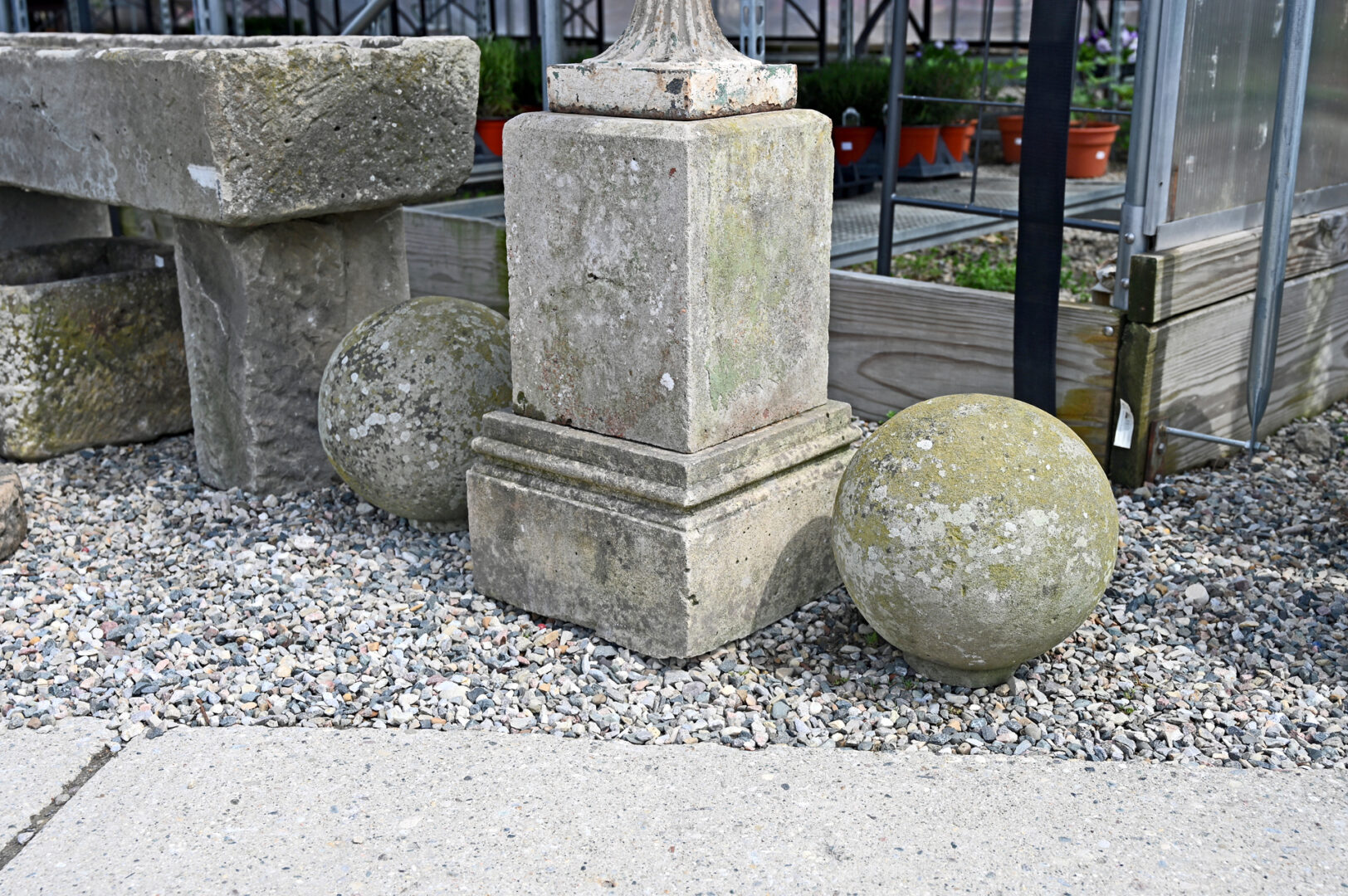 English Stone Finials