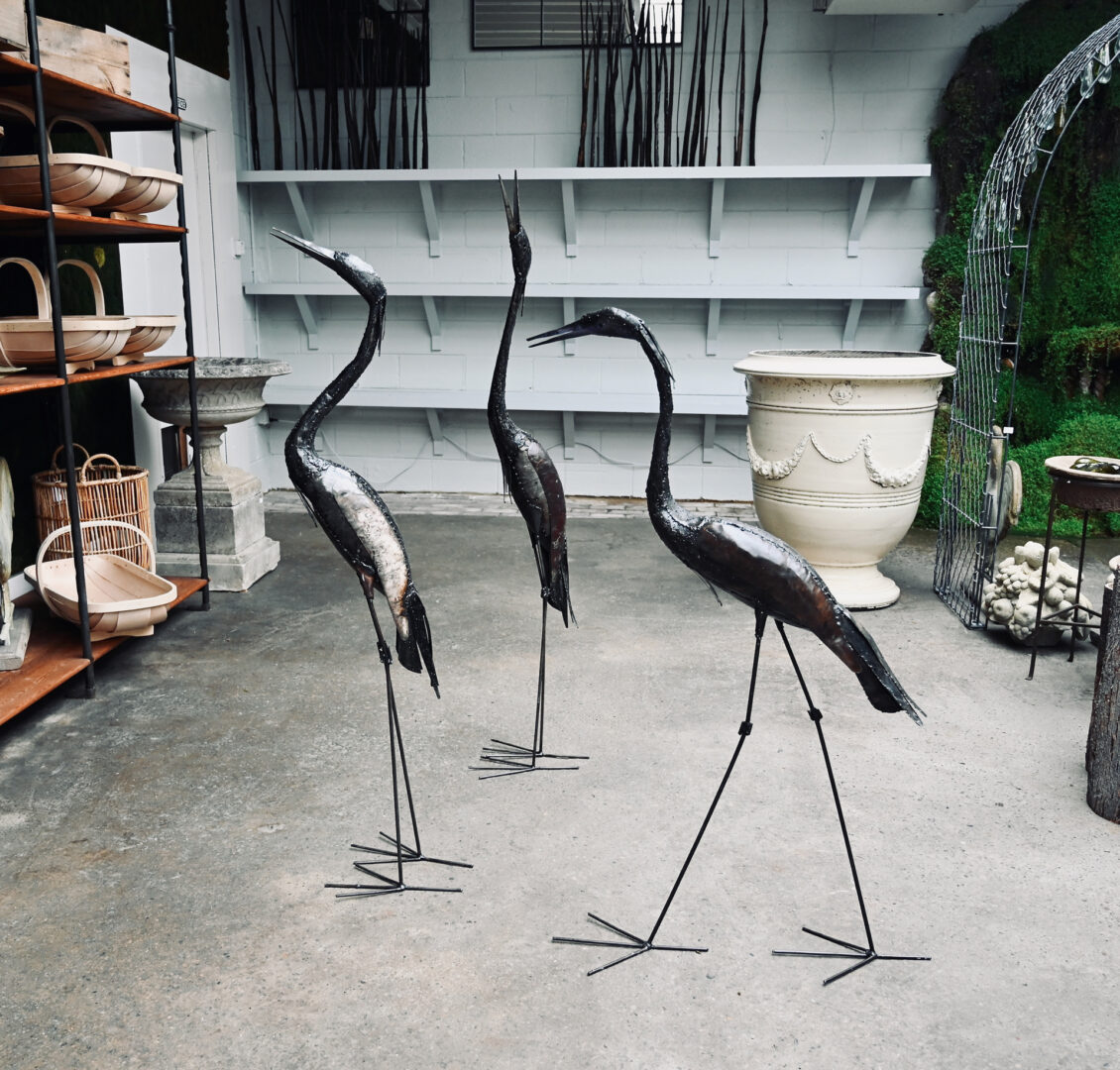 Heron Sculptures
