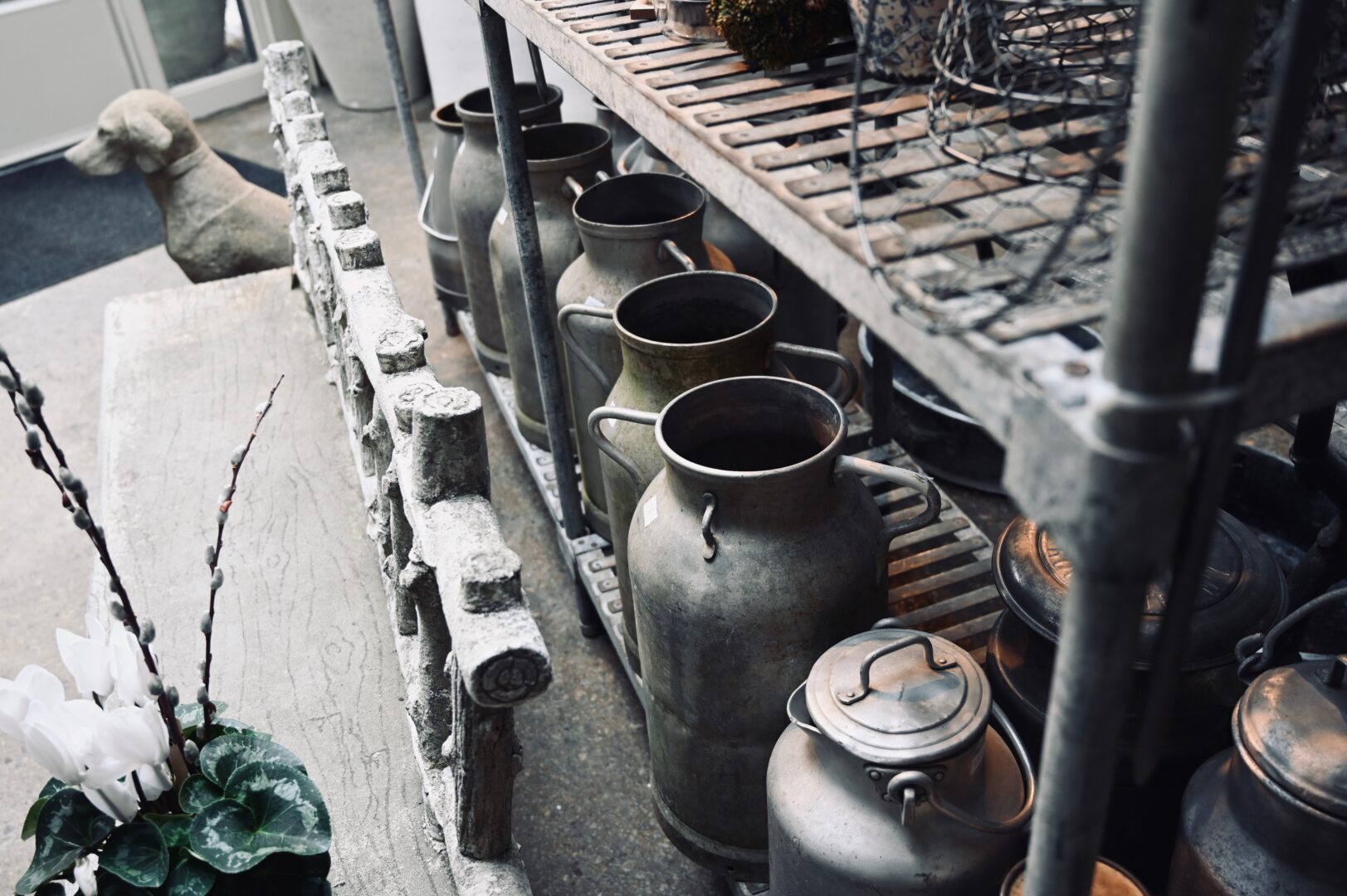 English Milk Containers
