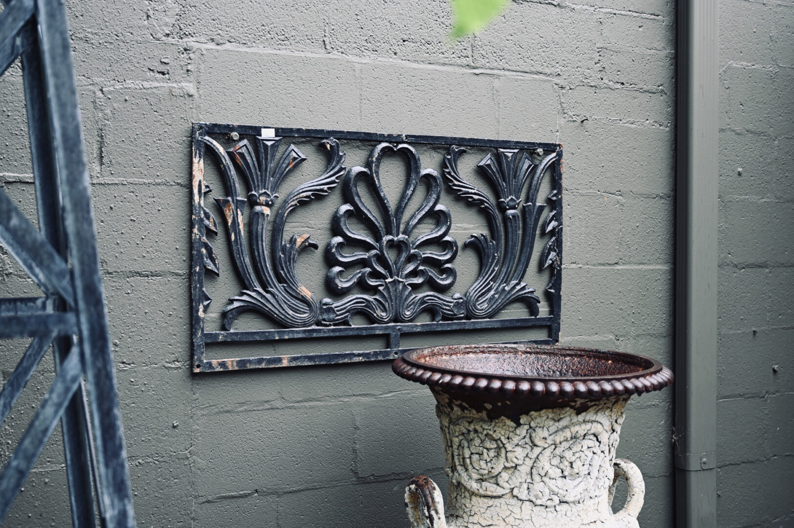 Decorative Cast Iron Panel