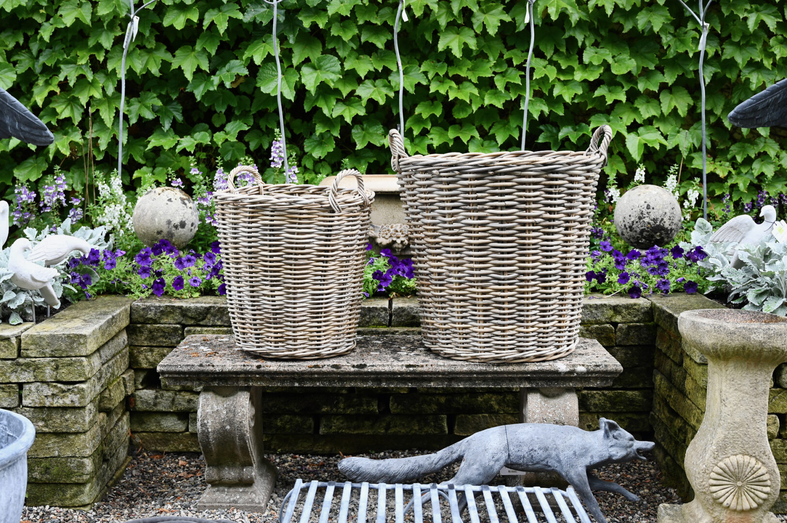 Glenweave Round Basket with Ear Handles