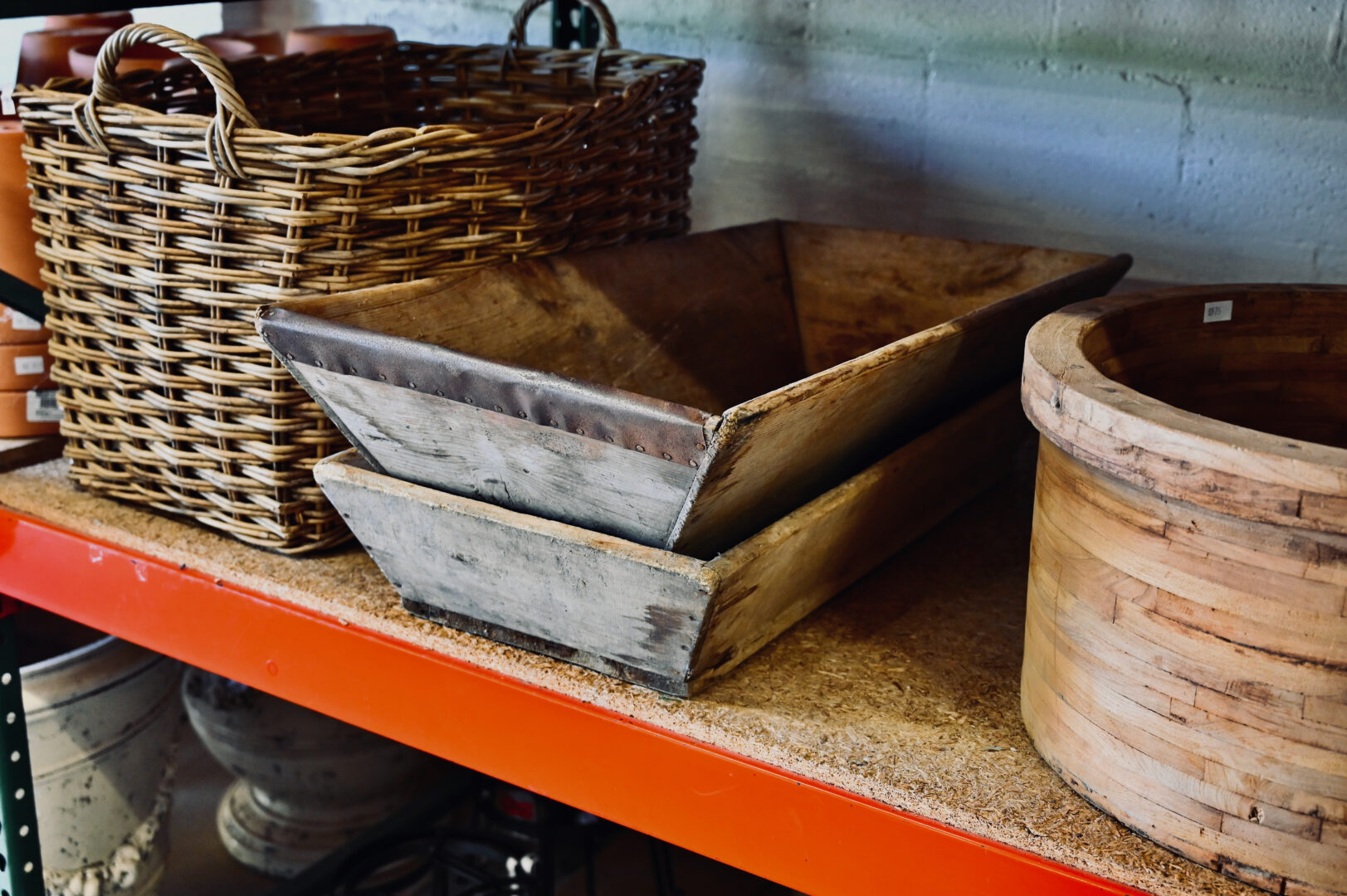 Large Rectangular Dough Bowl