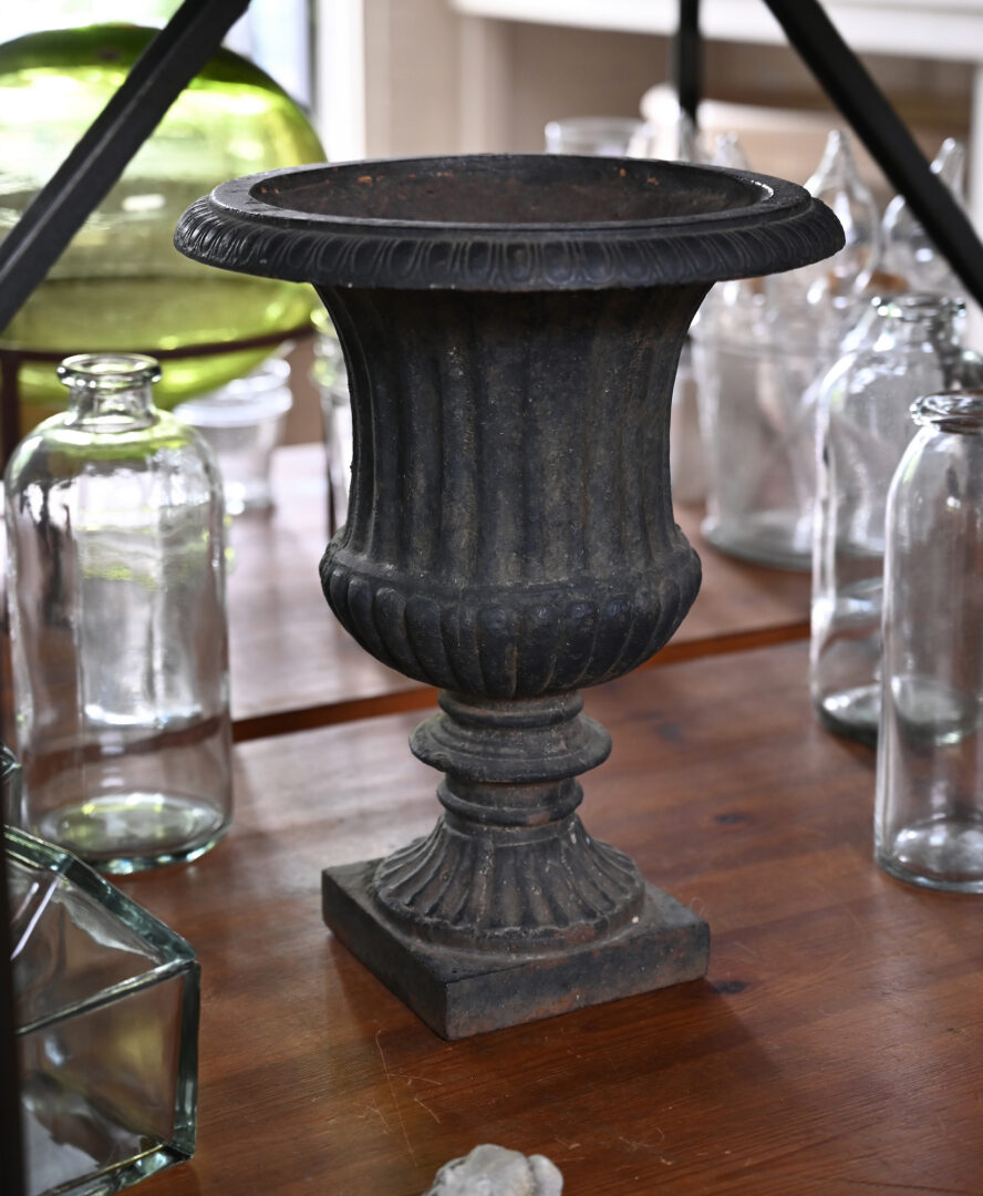 Brimfield Cast Iron Urn