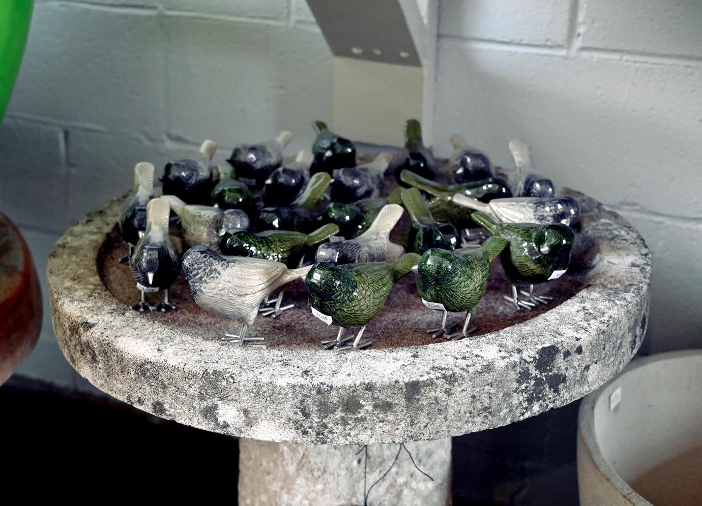 Contemporary Glazed Birds