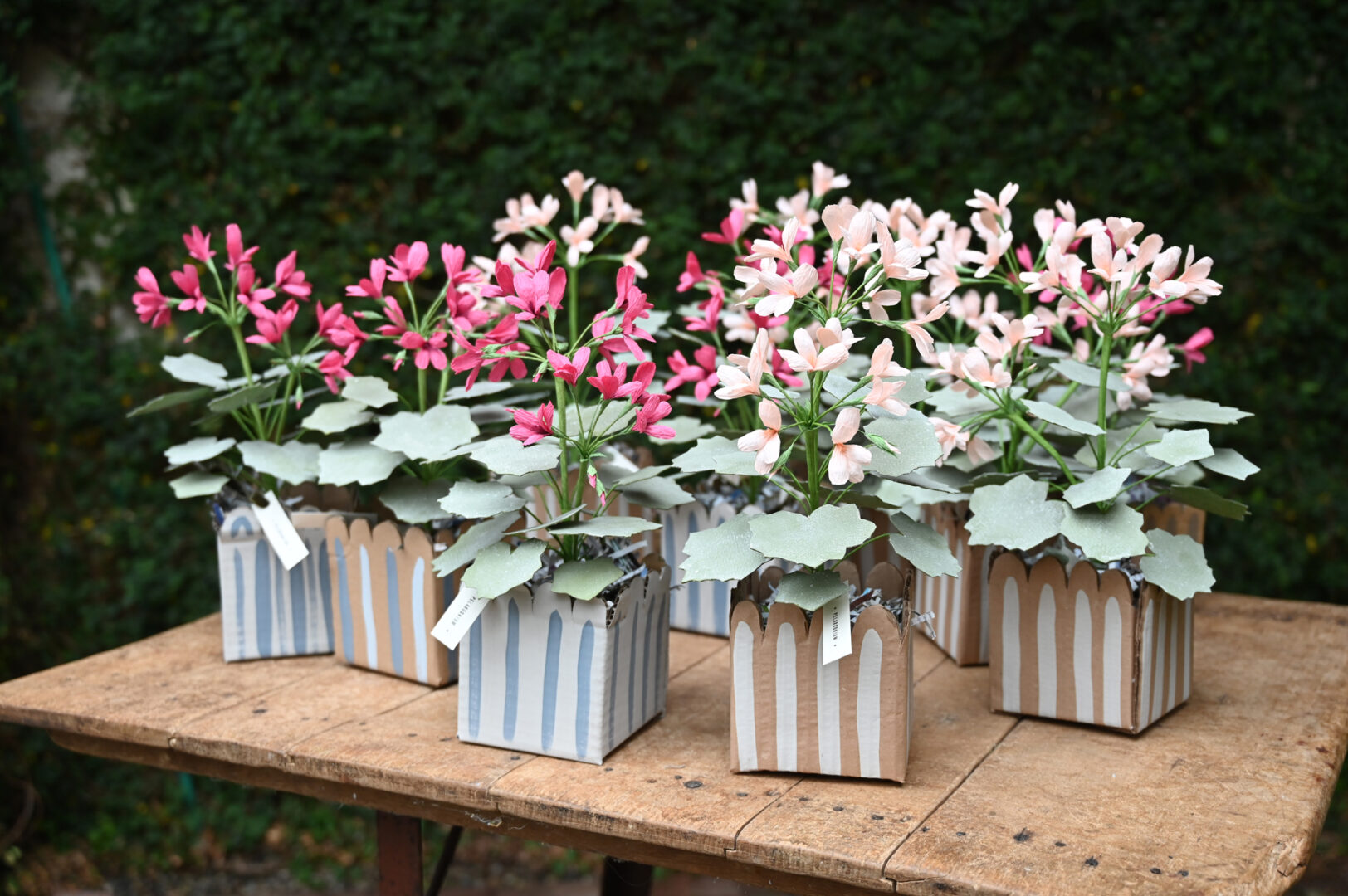 Paper Pelargonium Sculpture