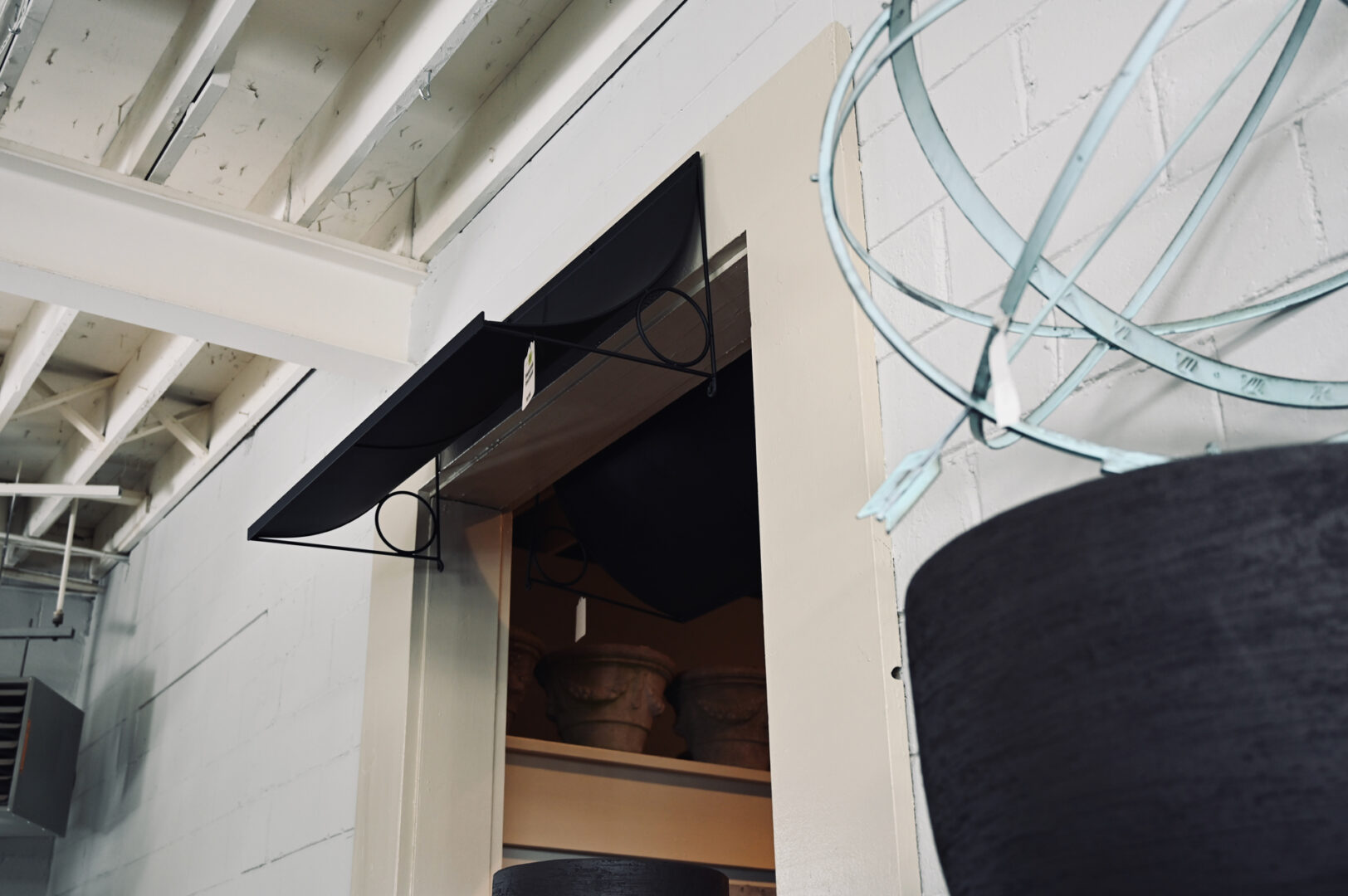 English Scoop Door Canopy