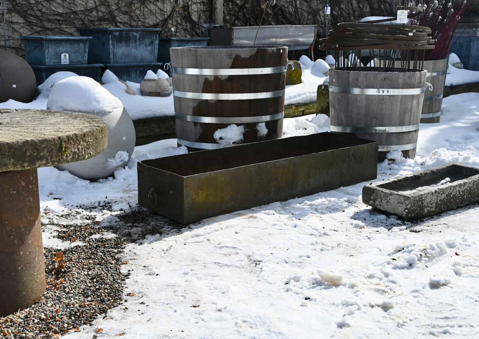 Antique Cast Iron Trough