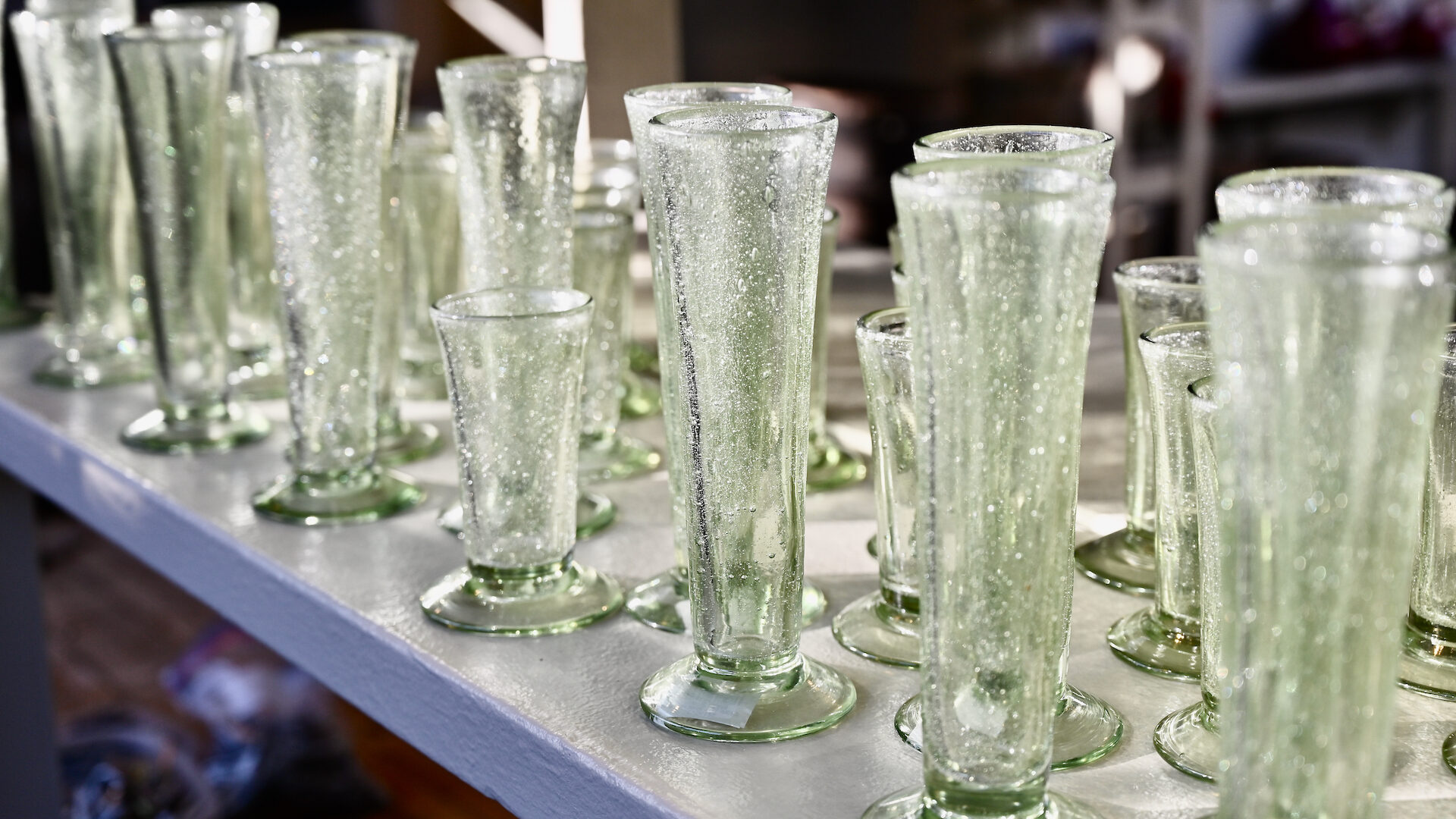 Botanical Rustic Glass Vases - Detroit Garden Works