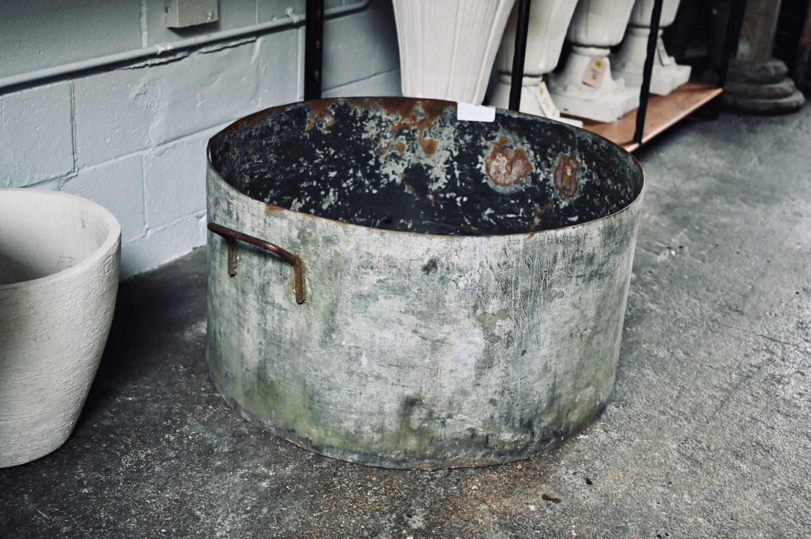 English Galvanized Vat