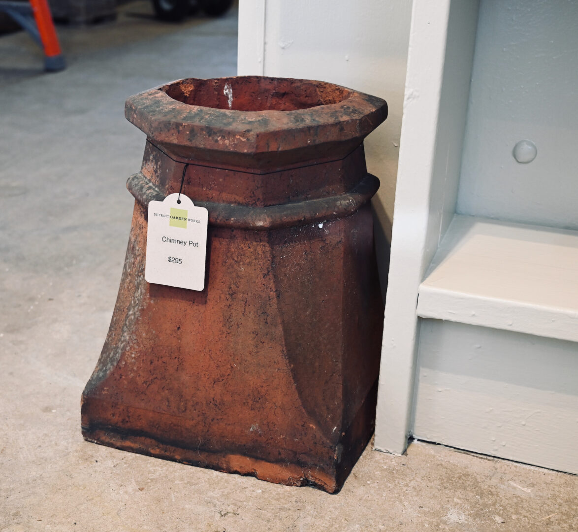 Small Red Chimney Pots