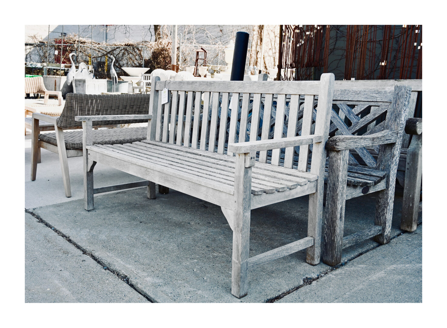 Five Foot Teak Bench