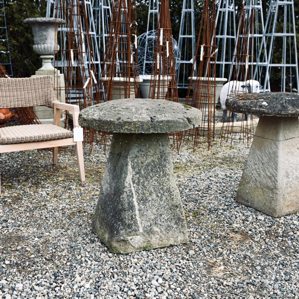 Staddle Stone with Tapered Base