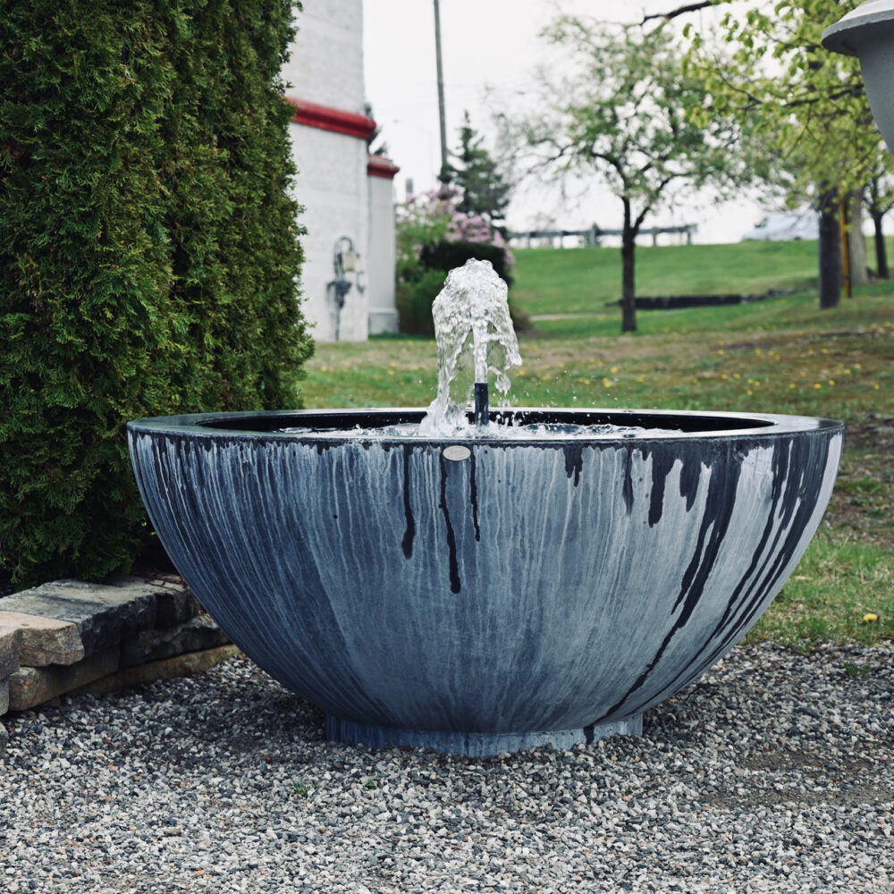 The Branch Studio 53.5" Hemisphere Bowl Fountain