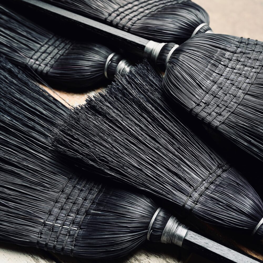 Black Ash & Walnut Brooms