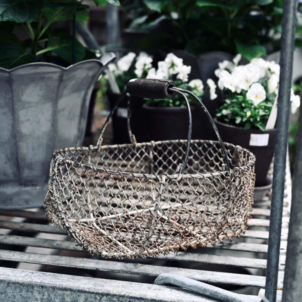 Vintage Wire Basket