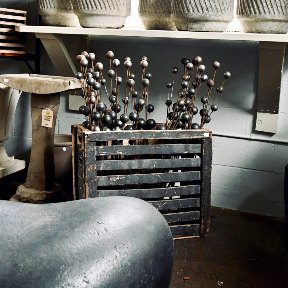 Cluster of Five Steel Spheres