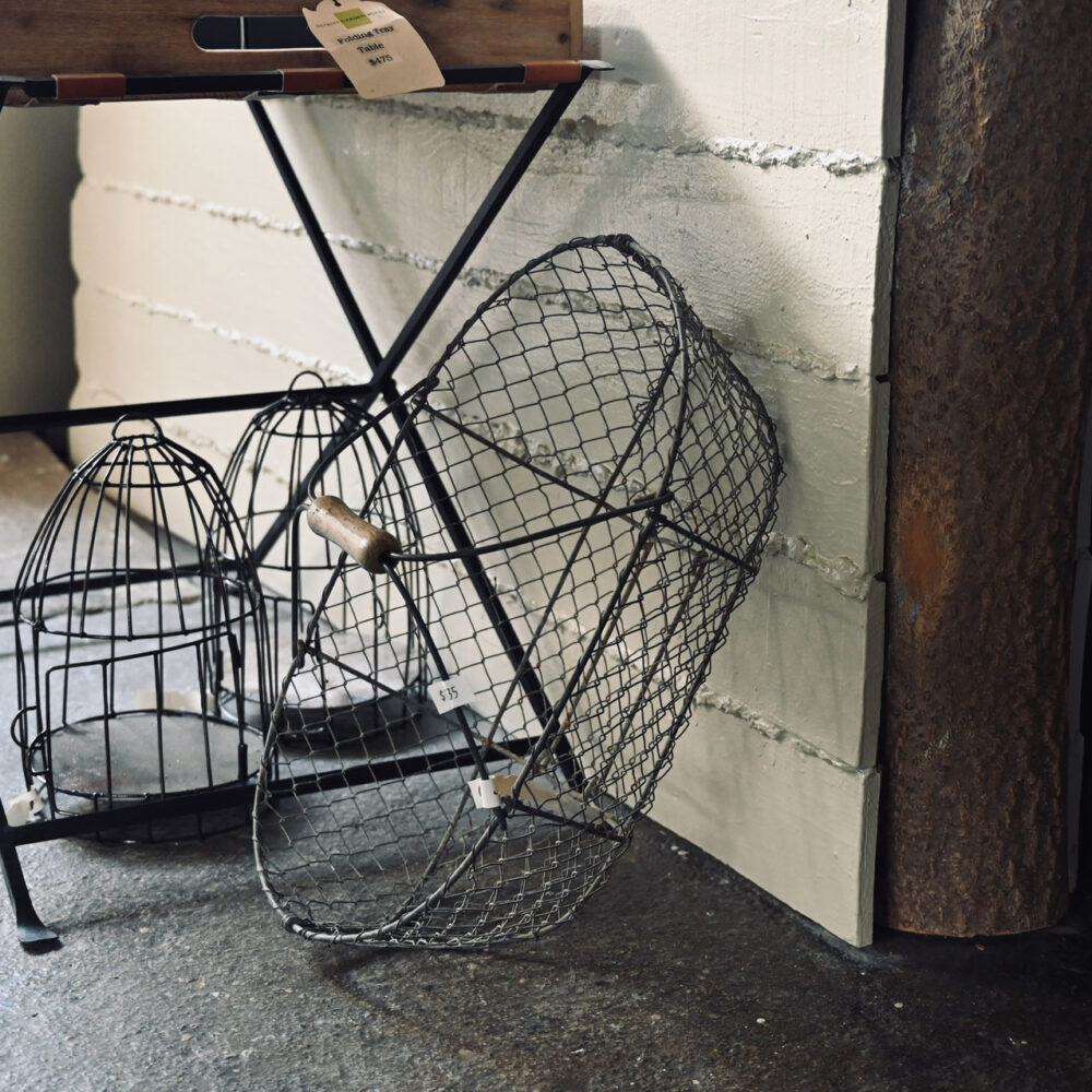 Vintage Wire Basket