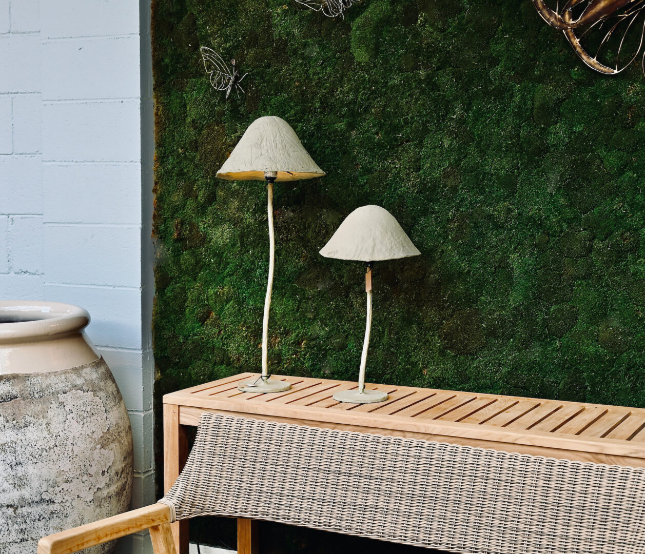 Paper Mache Lamp